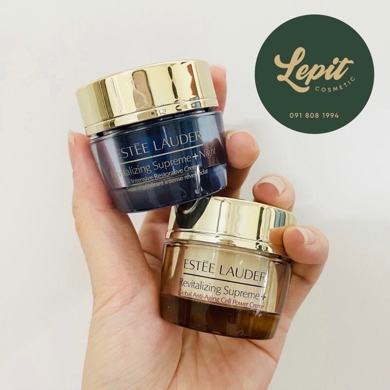 [Lepit Cosmetic] Kem Dưỡng Estee Lauder Revitalizing Supreme Cell Power 15 Ml Ngày Và Đêm