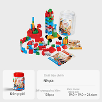 Hape | Đồ Chơi Khối Xây Dựng Giáo Dục 80 Miếng
