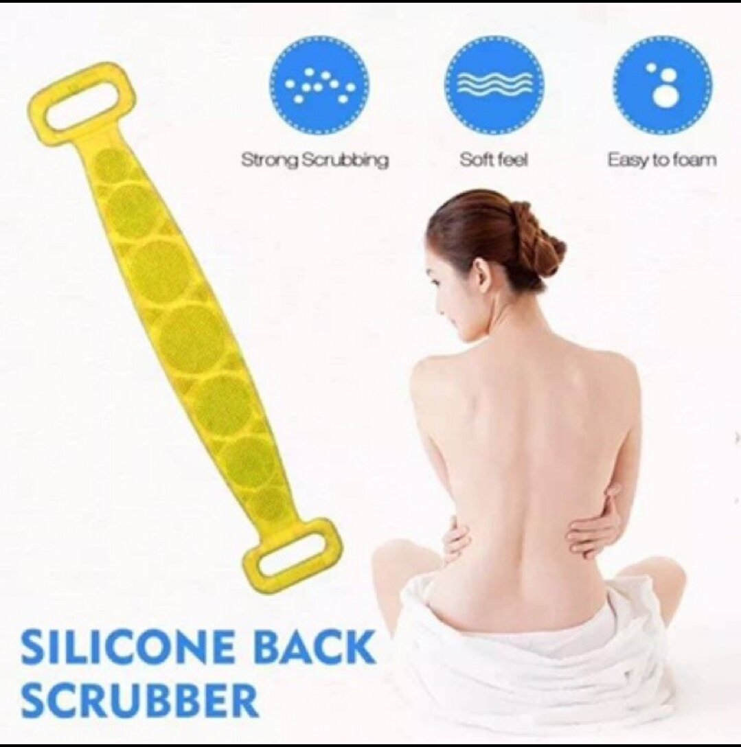 DÂY TẮM CHÀ LƯNG SILICON 2 MẶT ( HÀNG CÓ SẴN)