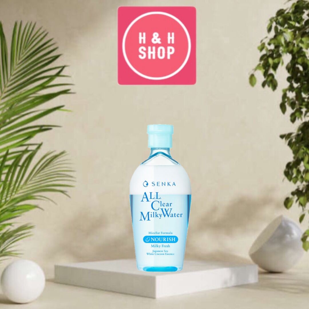 Nước tẩy trang sữa 2 lớp Senka A.L.L. Clear Milky Water 230ml
