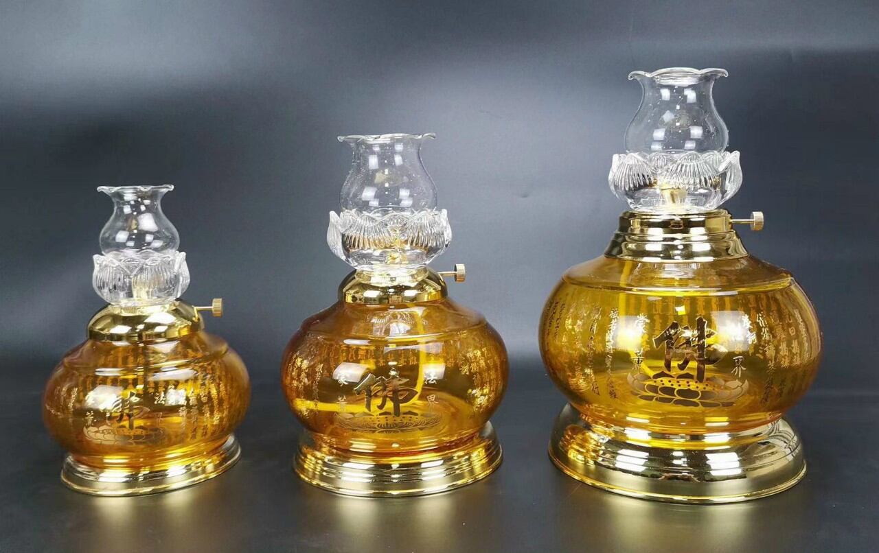 ĐÈN DẦU LƯU LY - ĐÈN DẦU CÁT TƯỜNG