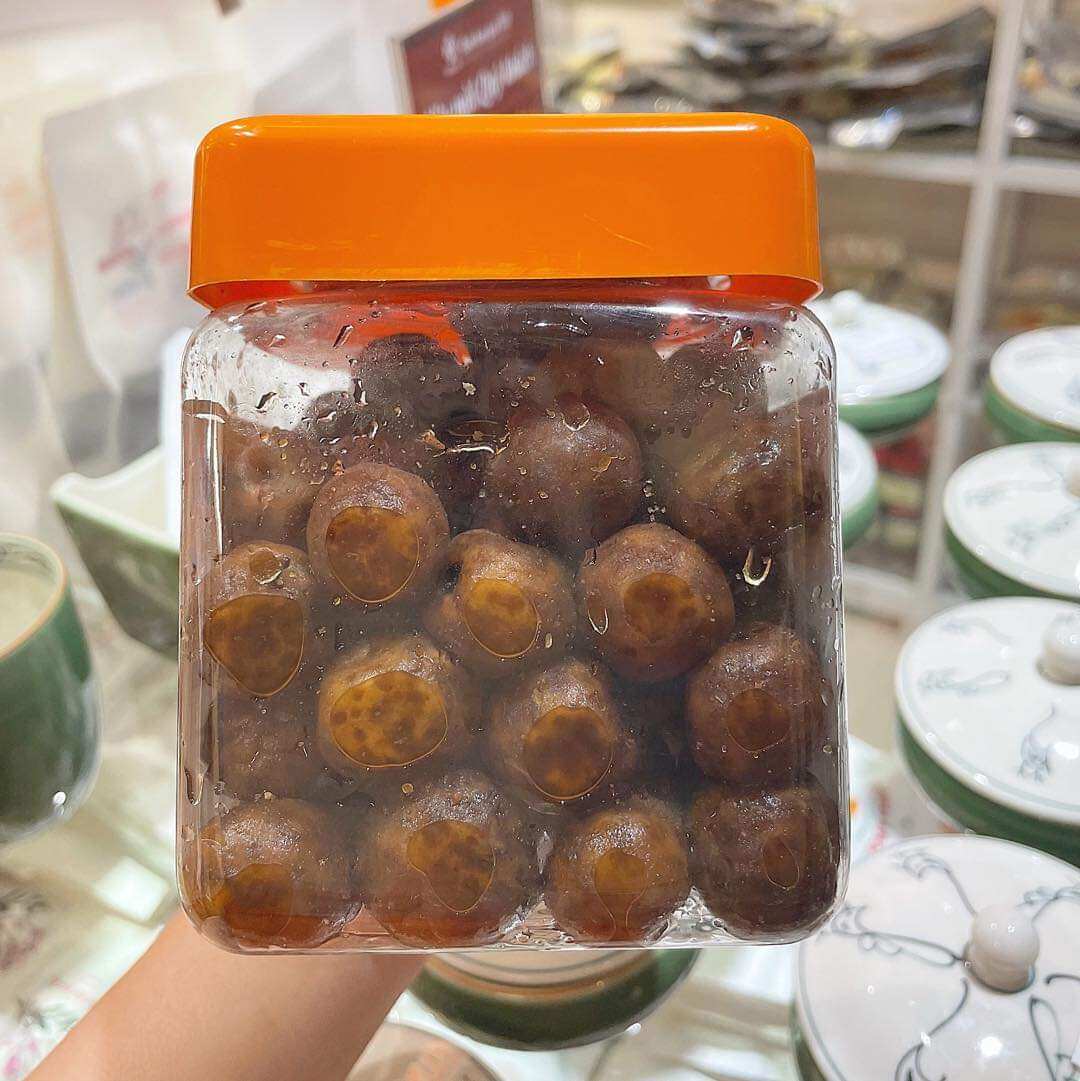 Mơ tươi cay ô mai hồng lam