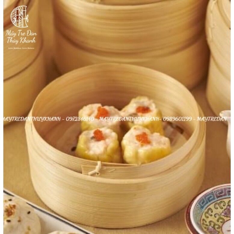 Lồng hấp tre xửng hấp tre bánh bao há cảo