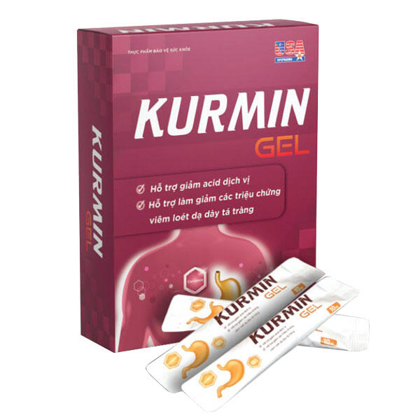 Dạ Dày Kurmin Gel - Hỗ Trợ Giảm Viêm Loét, dạ dày tá tràng, acid dịch vị