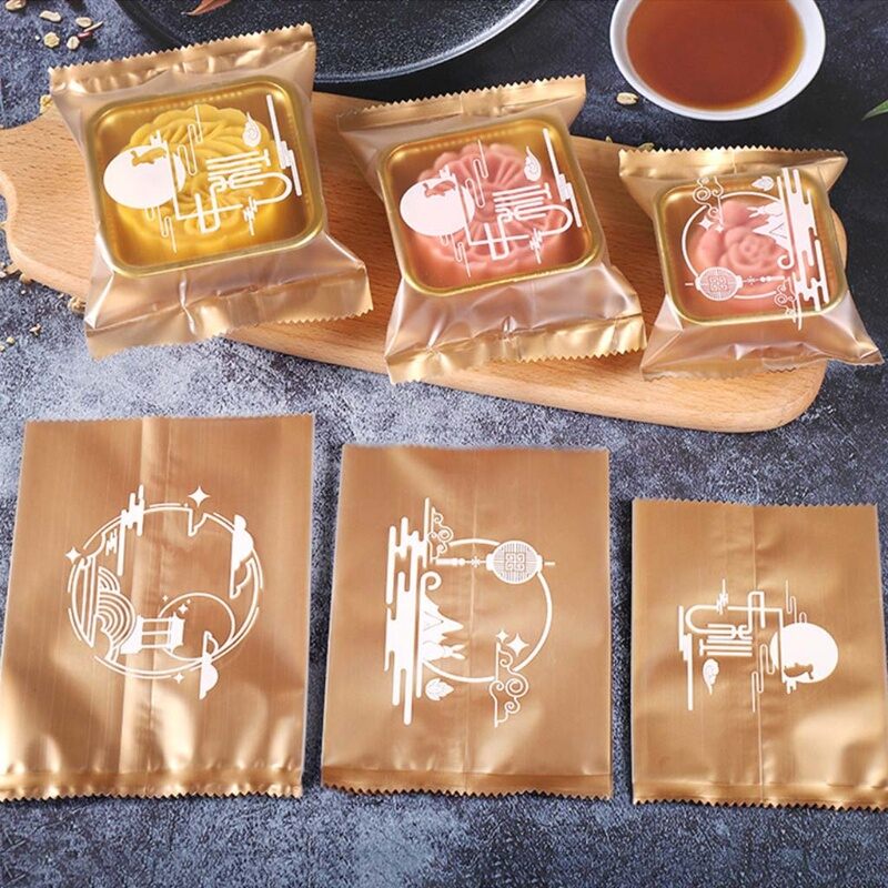 Túi đựng bánh trung thu thỏ mờ 50g /75g/ 125g 100c