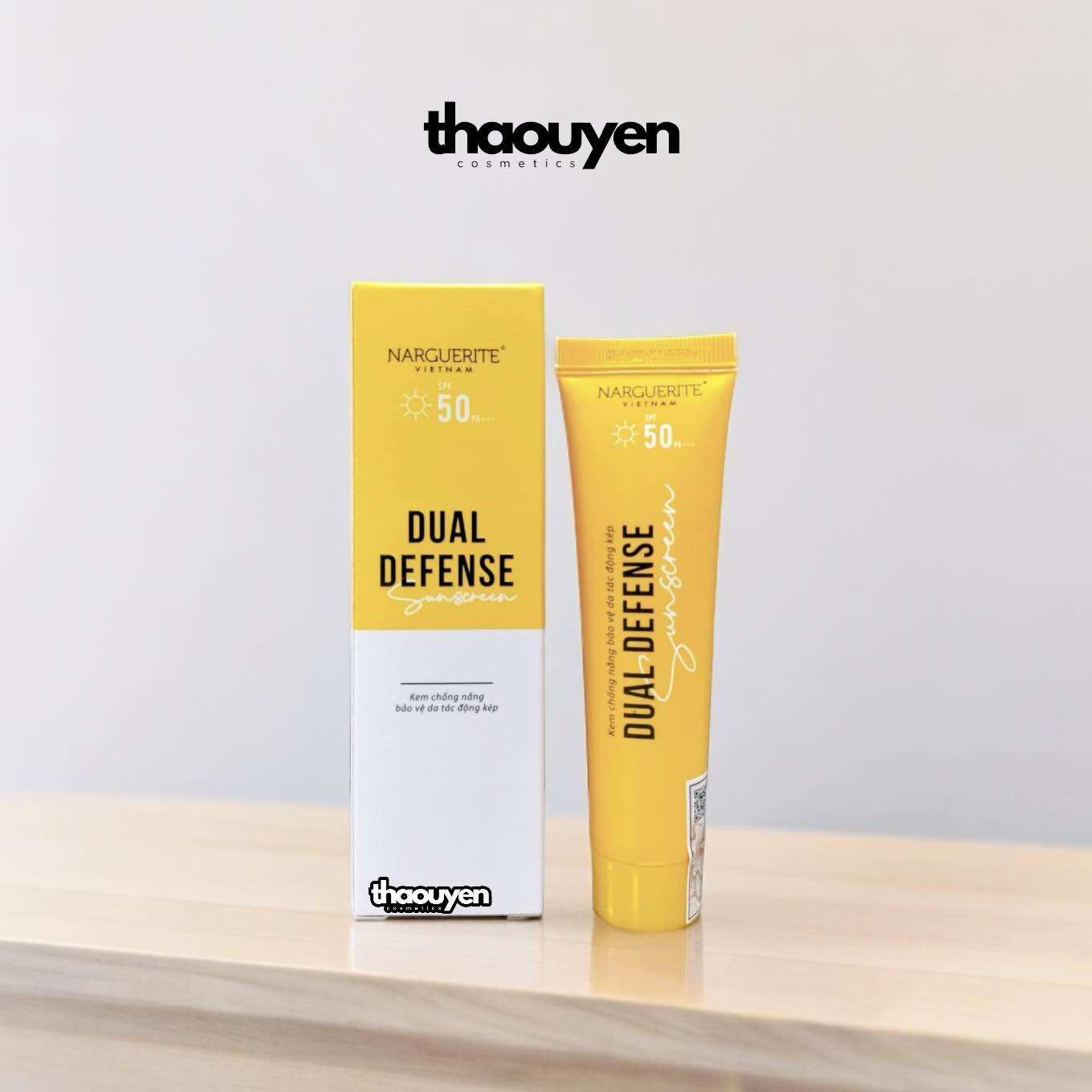 Kem Chống Nắng Dual Defense Narguerite SPF 50 PA+++ 30ml