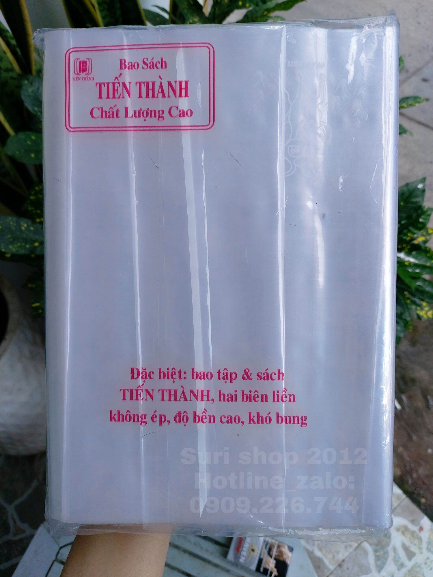 Combo 10 bao kính bao tập và bao sách loại dày chất lượng cho học sinh