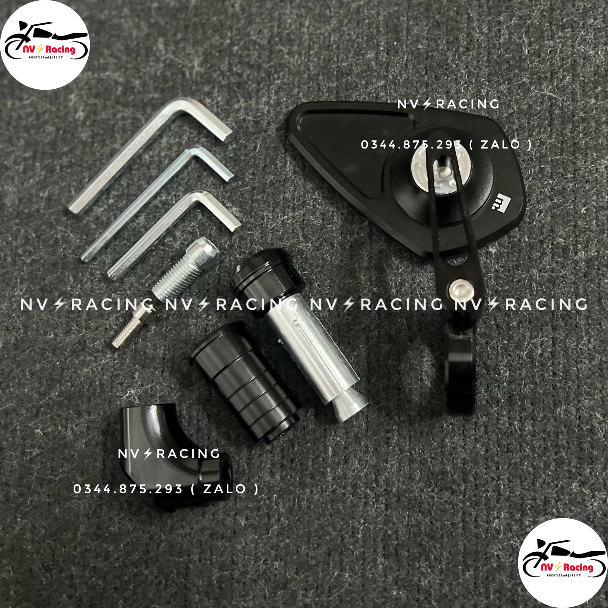 [ Chính hãng ] Gương ( kiếng ) chiếu hậu lá motogadget