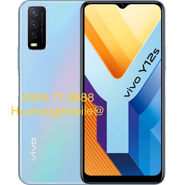 Điện thoại smartphone vi-vo y12s 3gb/32gb, like new đẹp 90%. huyhang126.