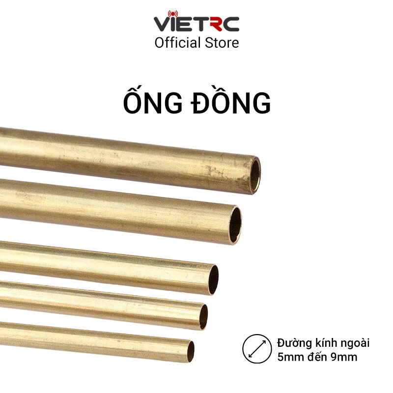 Ống đồng 5mm/6mm/7mm/9mm cho cáp 3.17mm/4mm/4.76mm/6.3mm ráp tàu/cano điều khiển từ xa