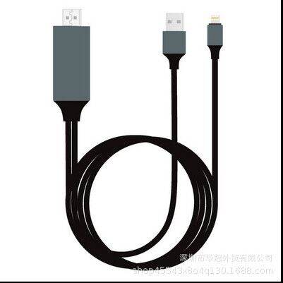 Cáp Lightning - HDMI kết nối iphone với tivi hoặc máy chiếu