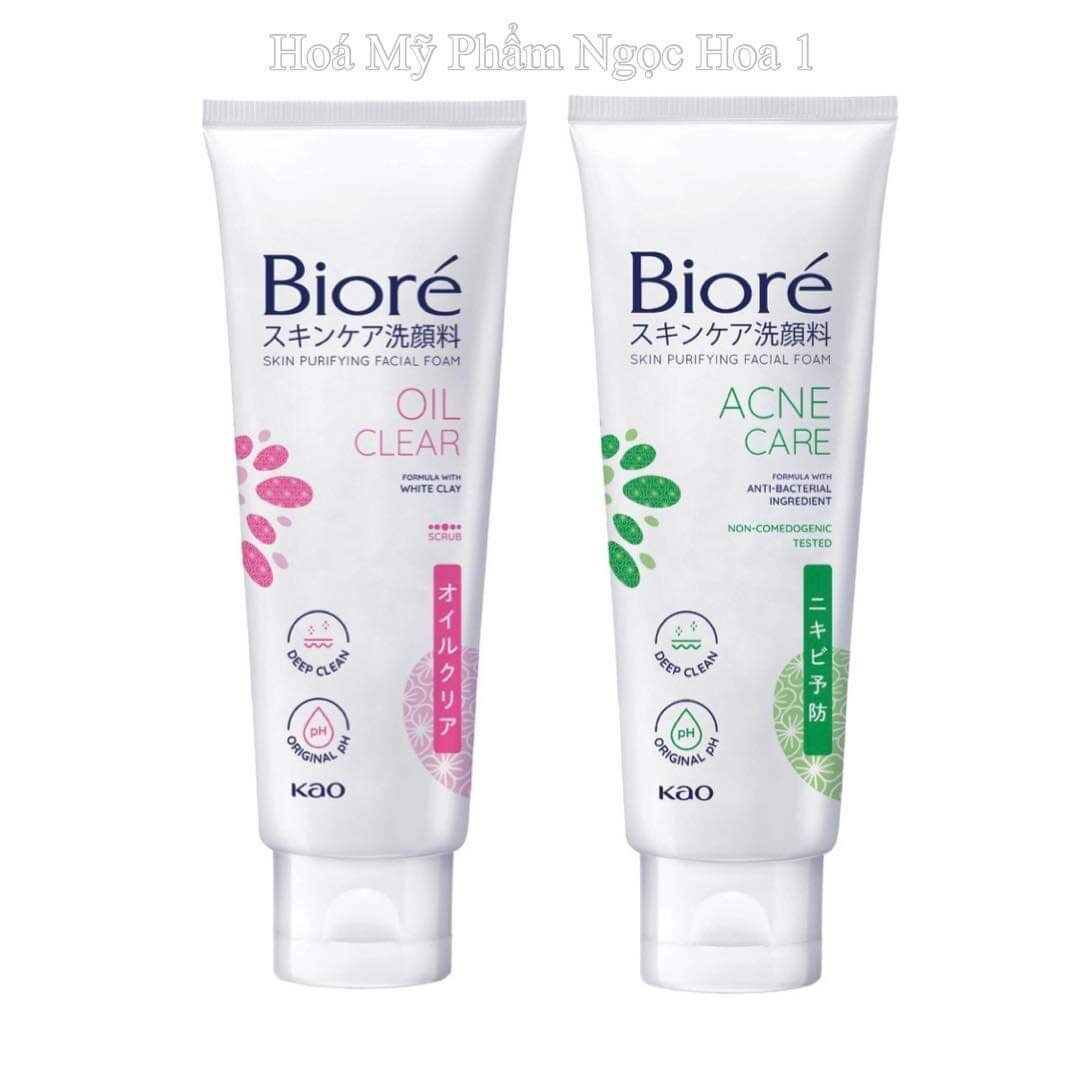 Sữa rửa mặt bioré 100g