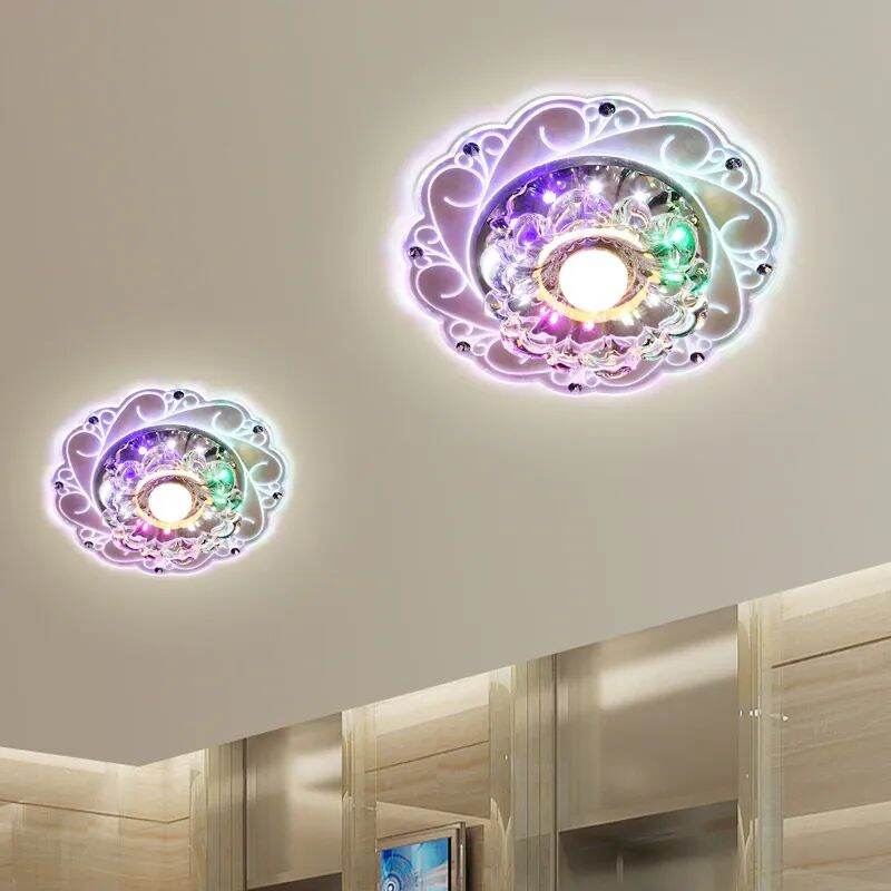 Đèn Led pha lê ốp trần LPLV03
