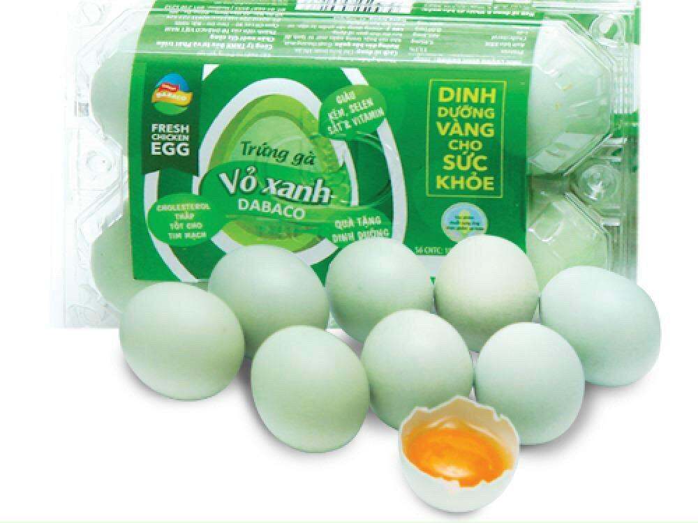 Trứng gà vỏ xanh siêu dinh dưỡng/12 quả