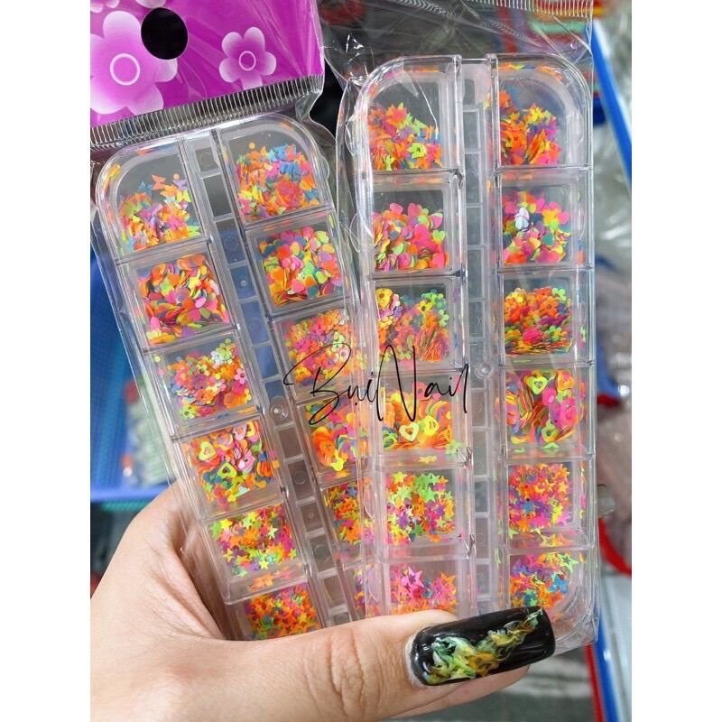 SET TRANG TRÍ DẠ QUANG MIX PHÁT SÁNG