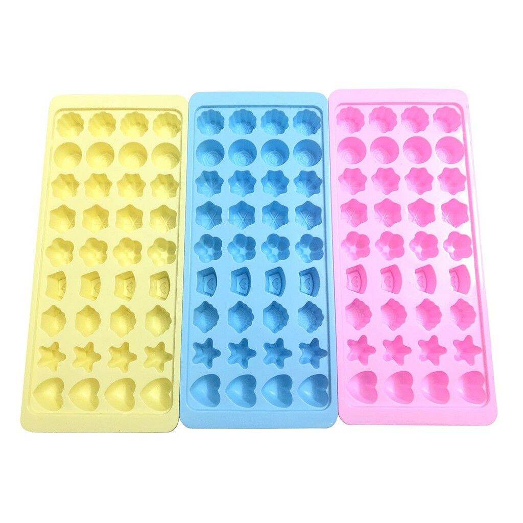 Khuôn Làm Thạch Rau Cau Phô Mai Khay Đá 36 viên 9 Họa tiết