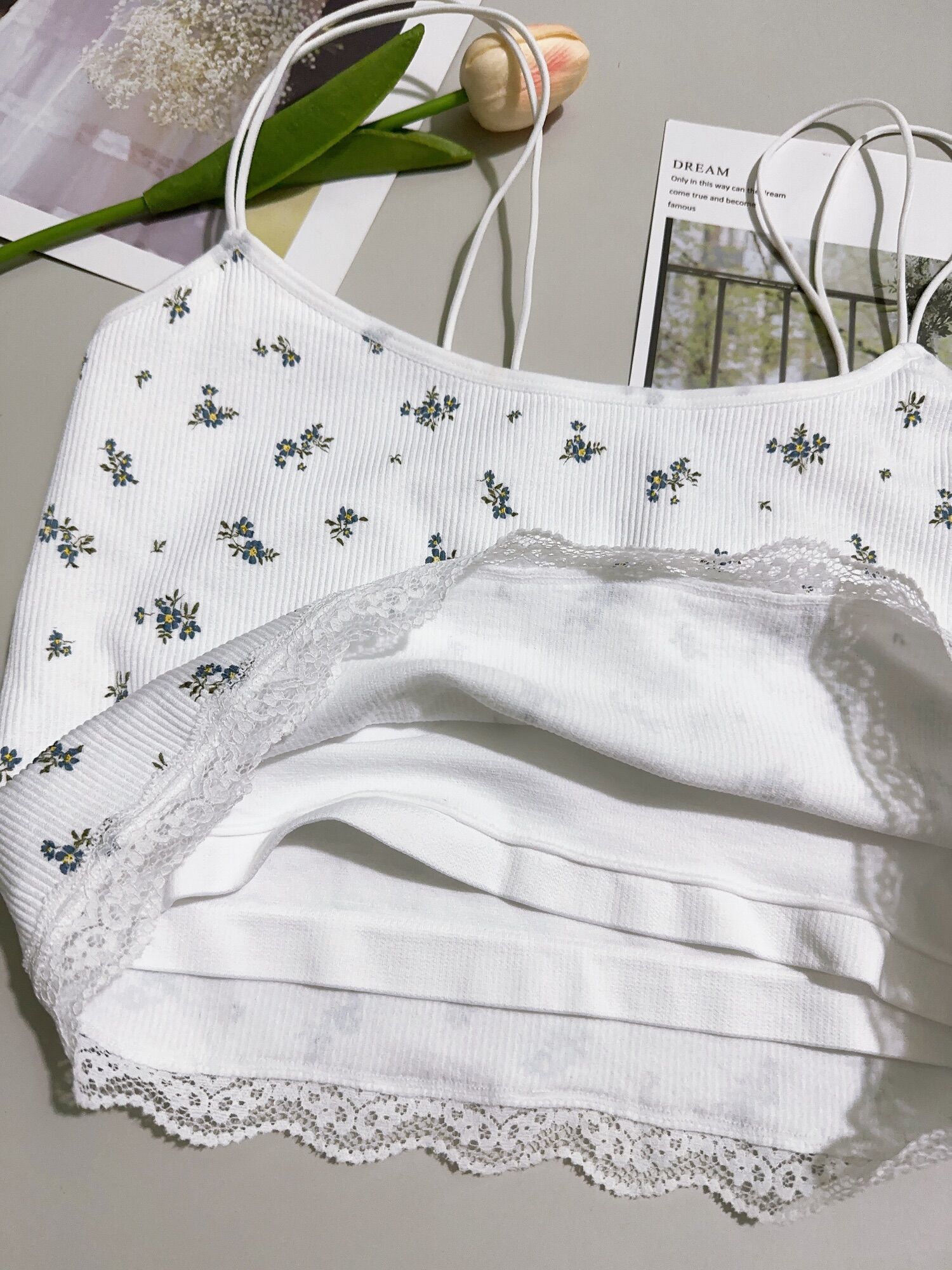 Combo 3áo Crop 2dây PrimarK Xuất Xịn