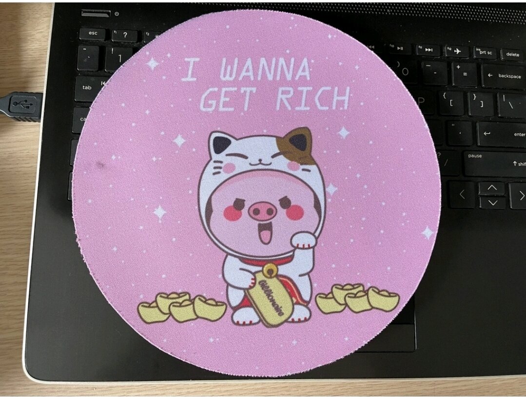 Tấm lót chuột máy tính siêu cute( ảnh thật shop tự chụp)