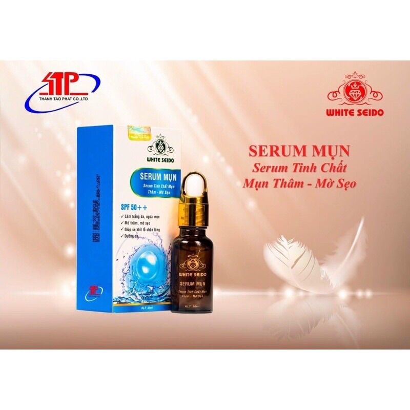 Serum white seido ,giảm mụn ,mờ sẹo thâm ,30ml