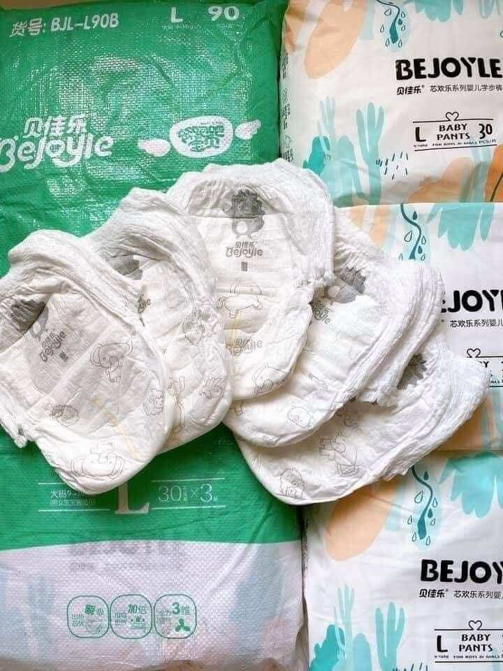 Bỉm BEJOYLE xanh/trắng/tím đủ size cho bé