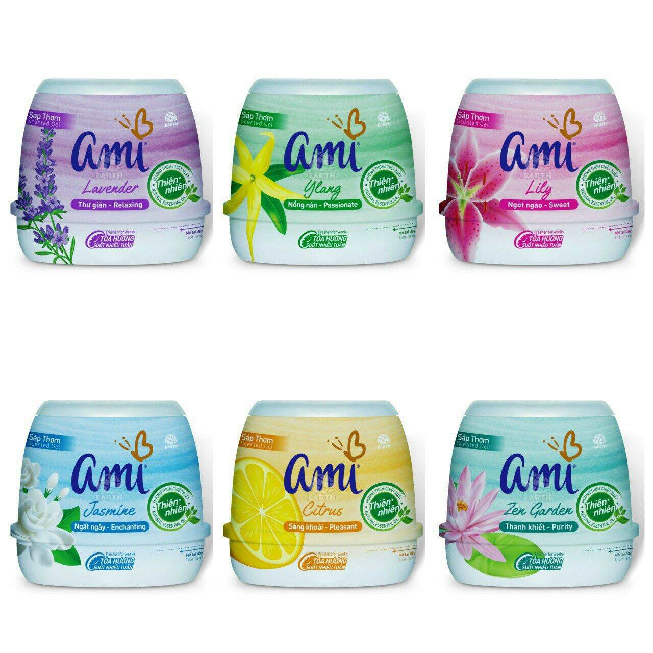 Sáp Thơm Gift Ami Lavender 200g