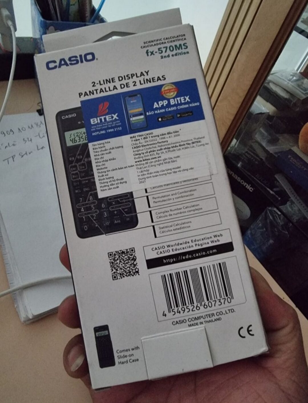 Máy Tính Casio FX 570MS (hàng chính hãng)