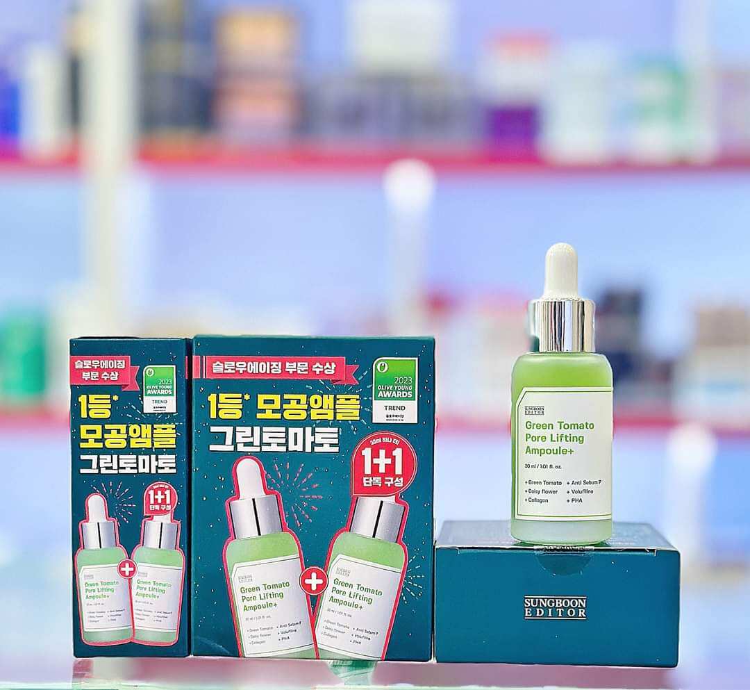 Serum Cà Chua Xanh Sungboon Editor Green Tomato