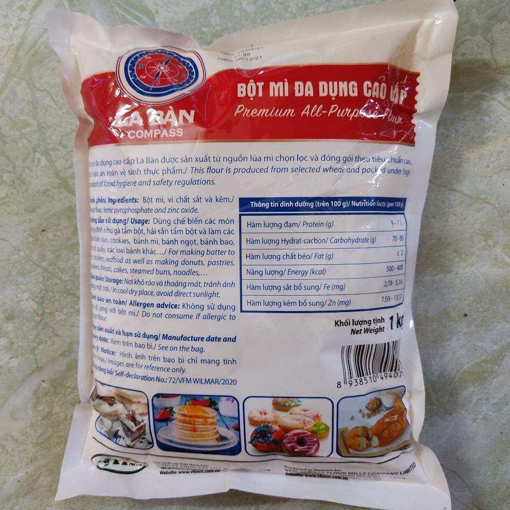 bột mì đa dụng cao cấp.MEIZAN la bàn