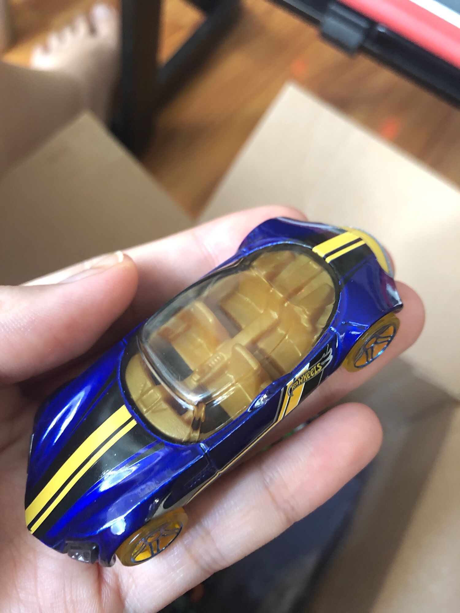 [HCM]Mô hình hotwheel lẻ xanh/đen không card - 2