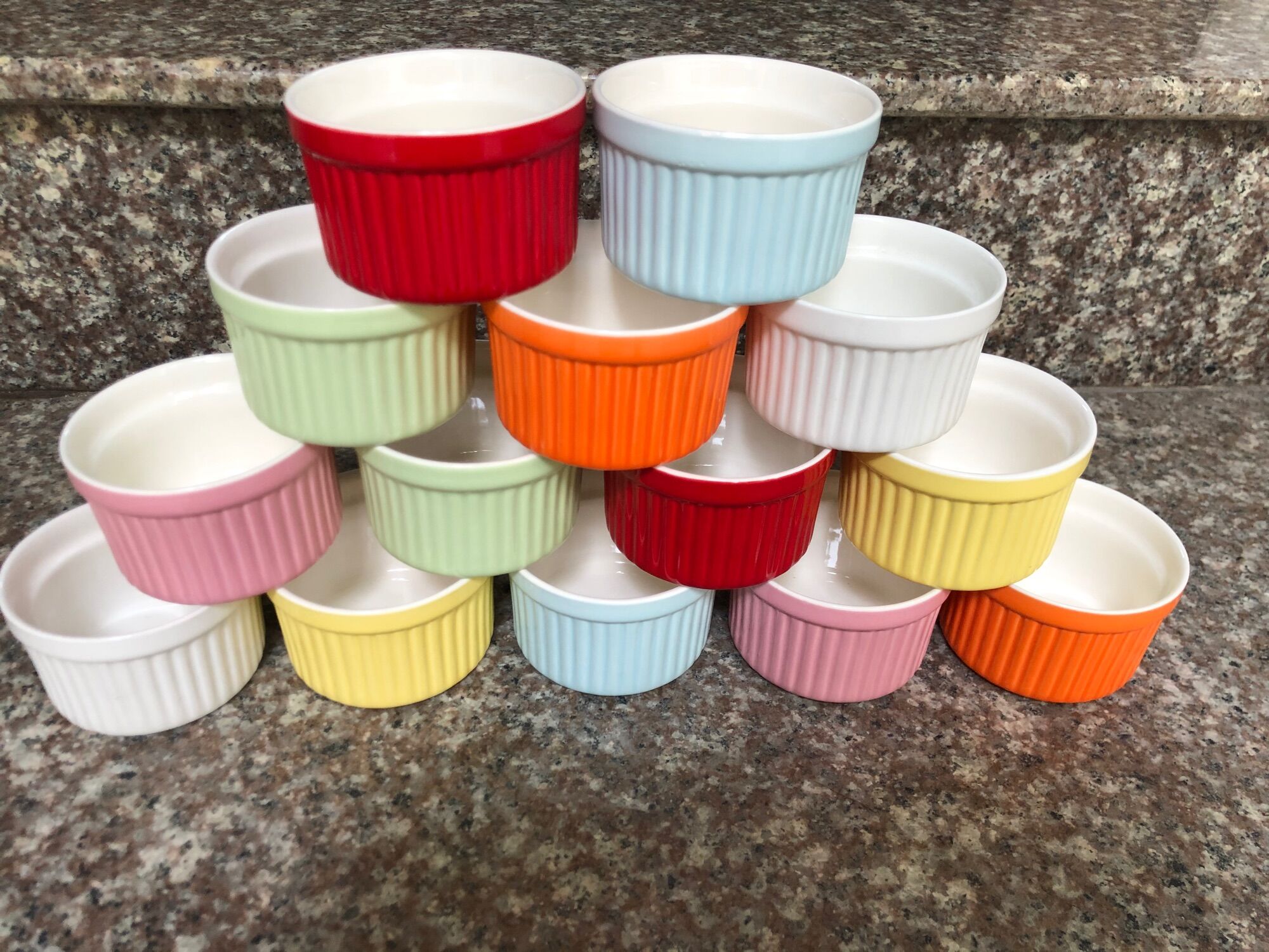 Cốc Làm Caramen - Ramekin bằng sứ