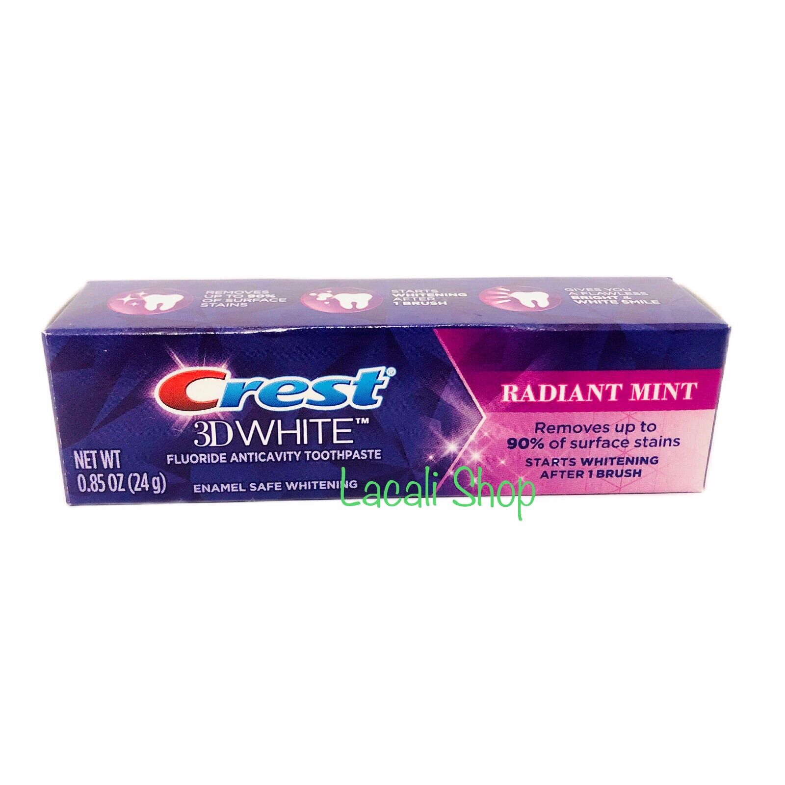 Kem đánh răng Crest 24g Mini size