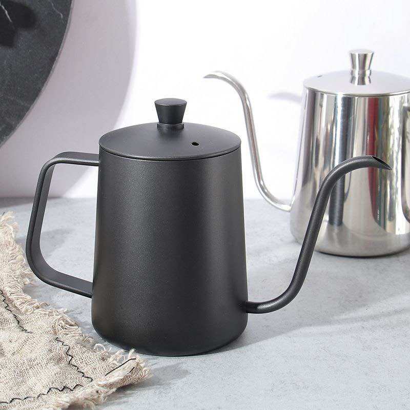 ( Sẵn Hàng) Bình cổ ngỗng pha cà phê ấm cổ ngỗng vòi dài 600ml