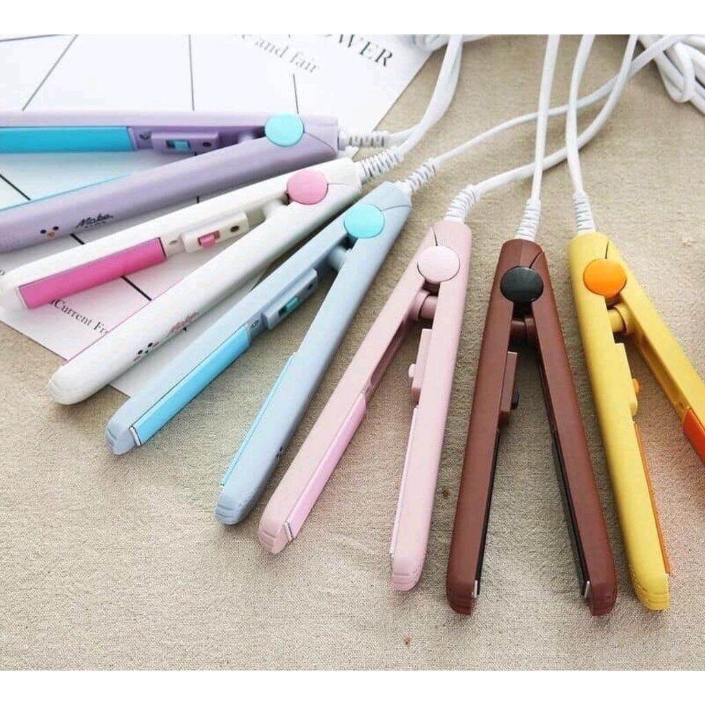 Máy làm tóc , máy là tóc , uốn duỗi kẹp tóc mini đa năng -Lỗi 1 đổi 1 [Bảo hành 6 tháng
