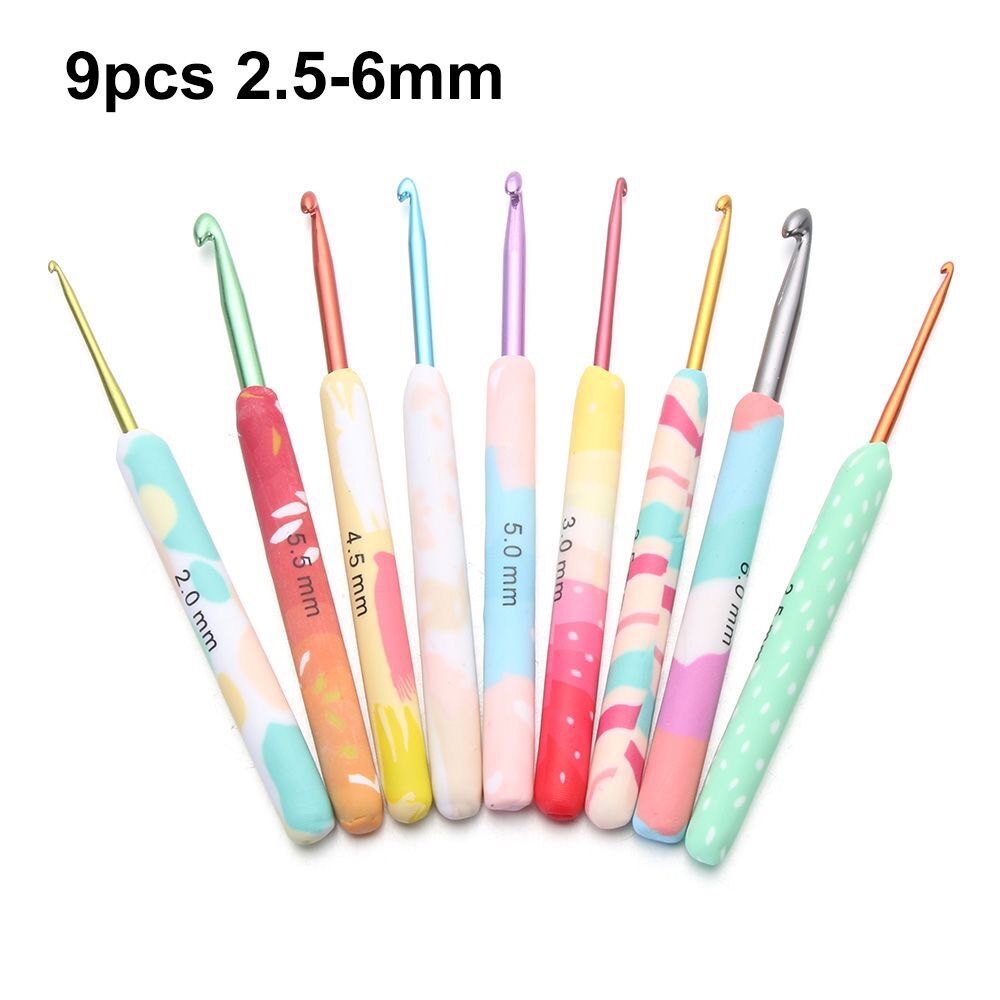 Bộ 9 cây kim móc len