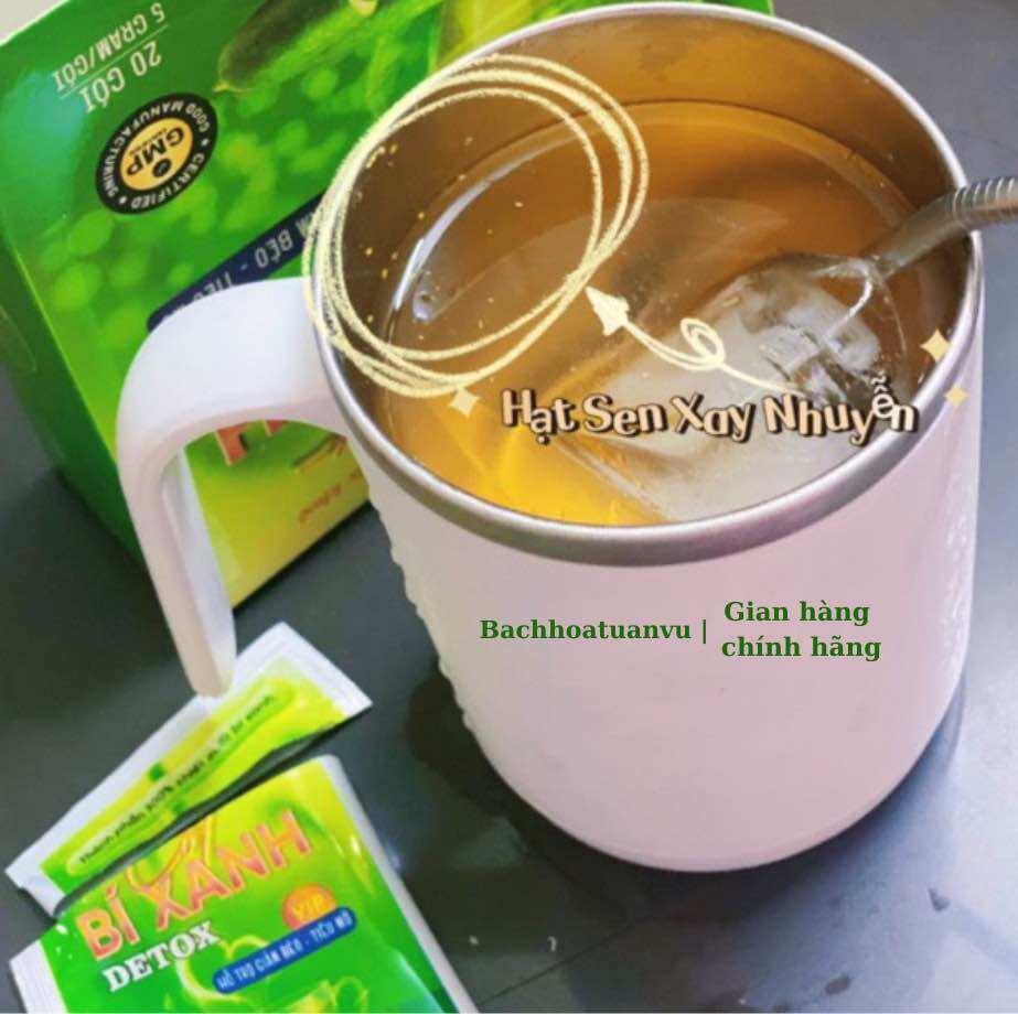 Cốt Bí Xanh Detox - Hỗ Trợ Giảm Cân