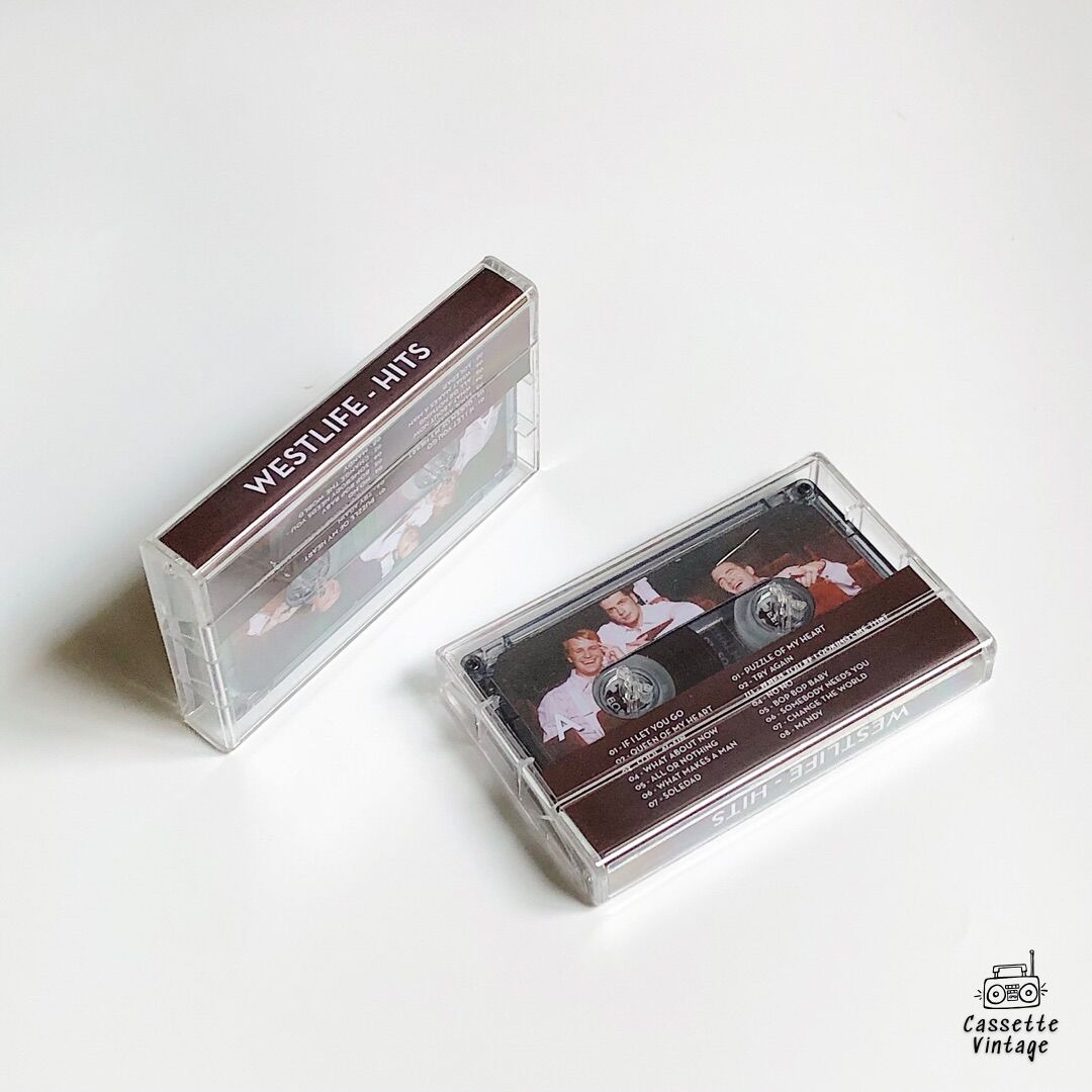 Băng cassette Westlife - Hits (Custom Cassette Tape)