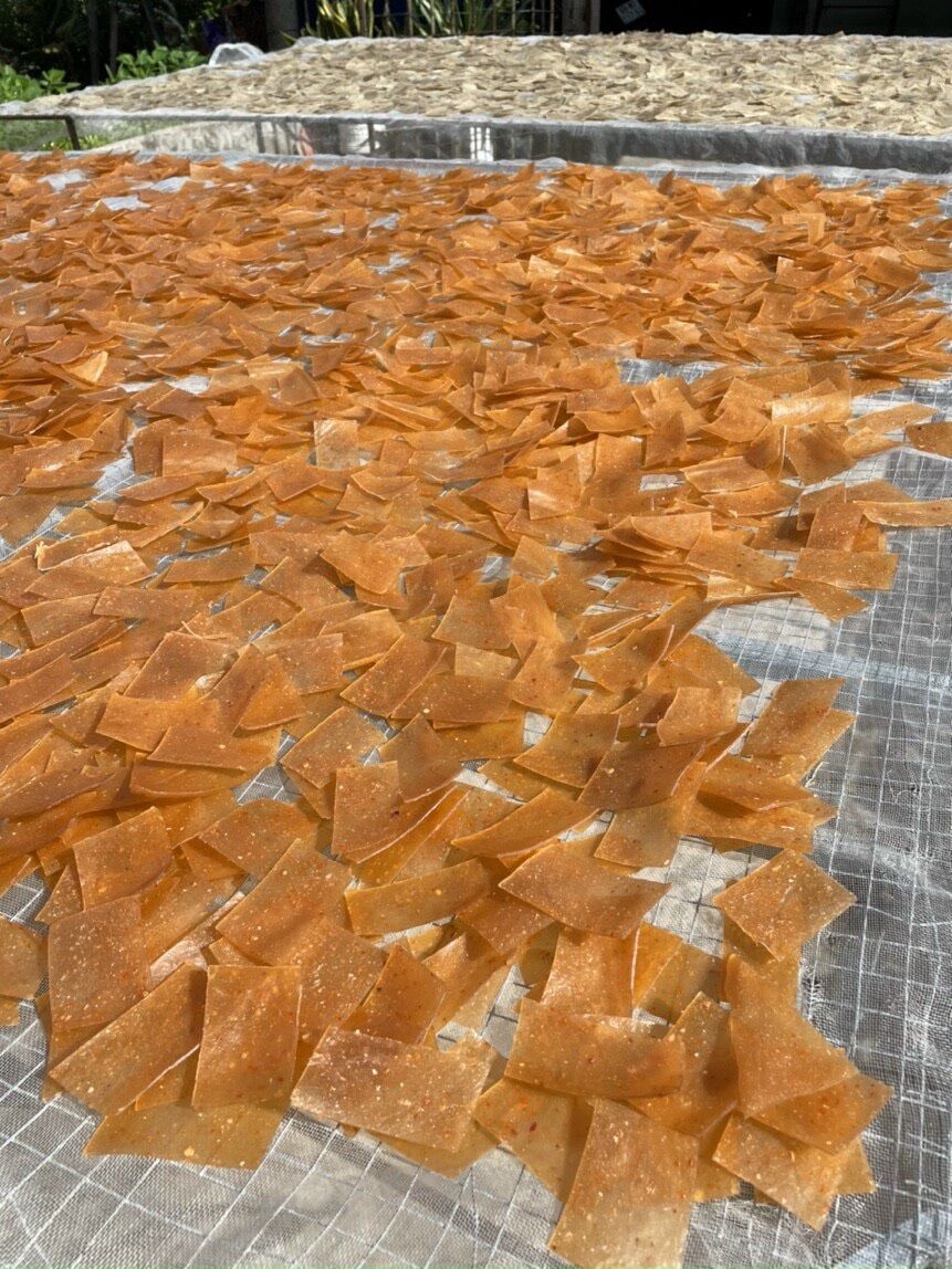500g bánh phồng tôm cà mau siêu ngon 48% tôm
