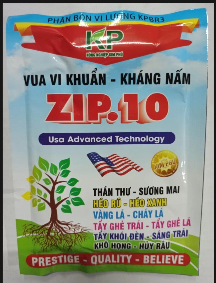 Vua vi trừ nấm zip10 gói 70g