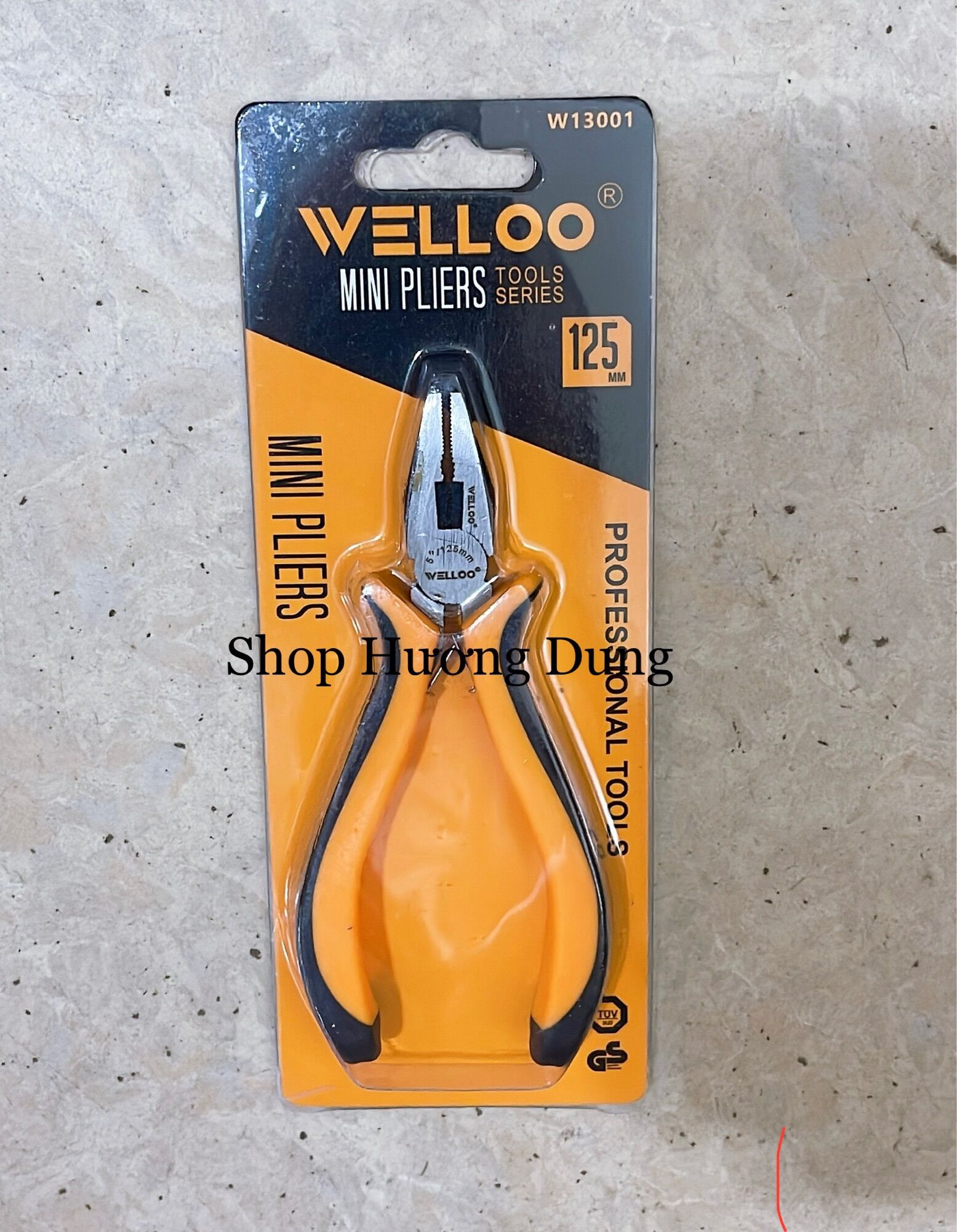 Kìm điện kìm cắt kìm nhọn mini 5” Welloo