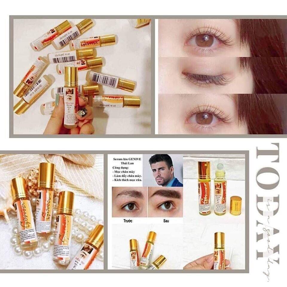 Serum kích mọc Mi, Mày, râu Genive 8ml