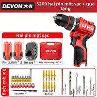 Devon | Máy Khoan Búa Không Chổi Than Gia Đình và Công Nghiệp 12V