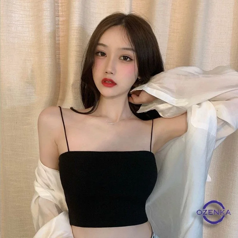 Áo croptop 2 dây, áo lót trong A38