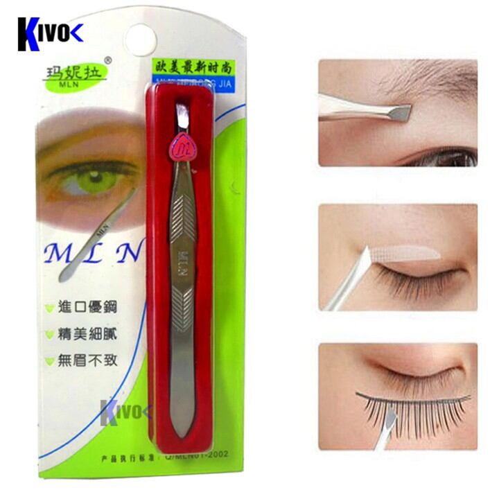 Nhíp nhổ lông mày , nhổ râu , lông nách , tóc bạc bằng thép không gỉ mln