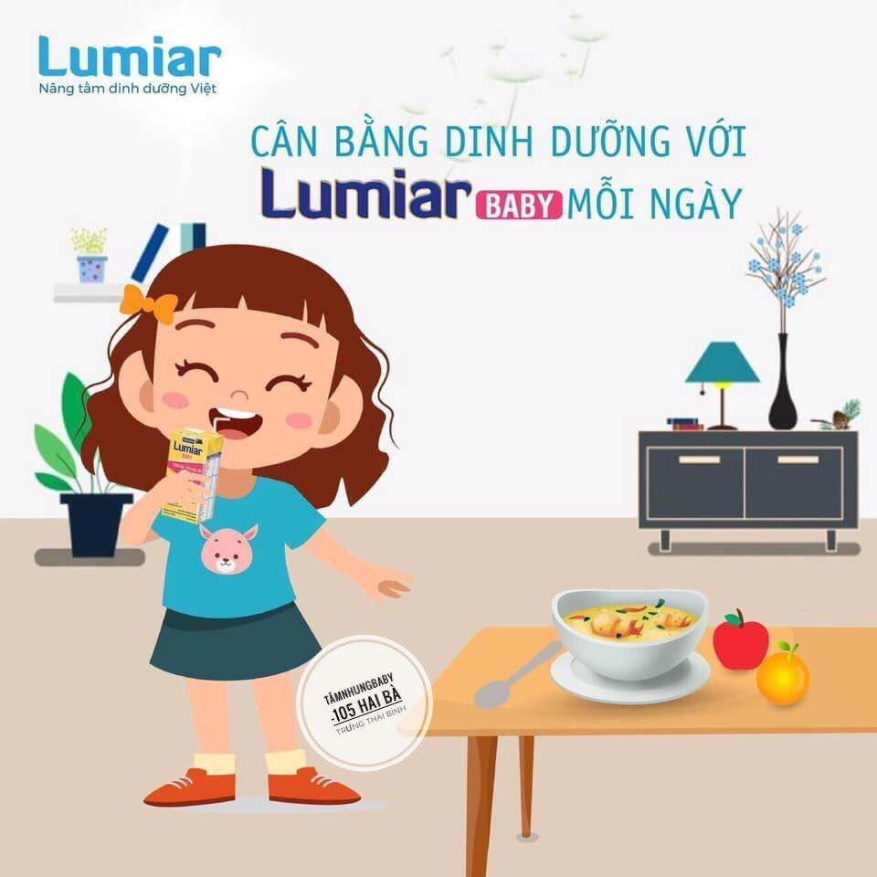 Sữa bột pha sẵn Lumiar Baby cho trẻ từ 6 tháng tuổi 110ml