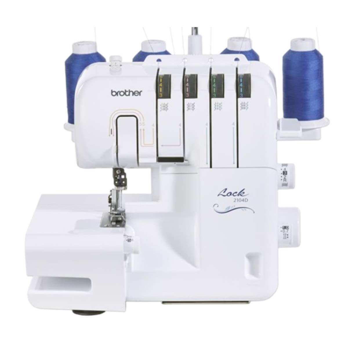 Máy vắt sổ gia đình Brother 2104D Hàng chính hãng