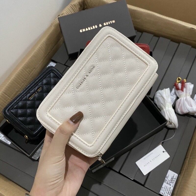 Túi Cê Kaaa hộp size 18 chất đẹp nhiều ngăn có hộp