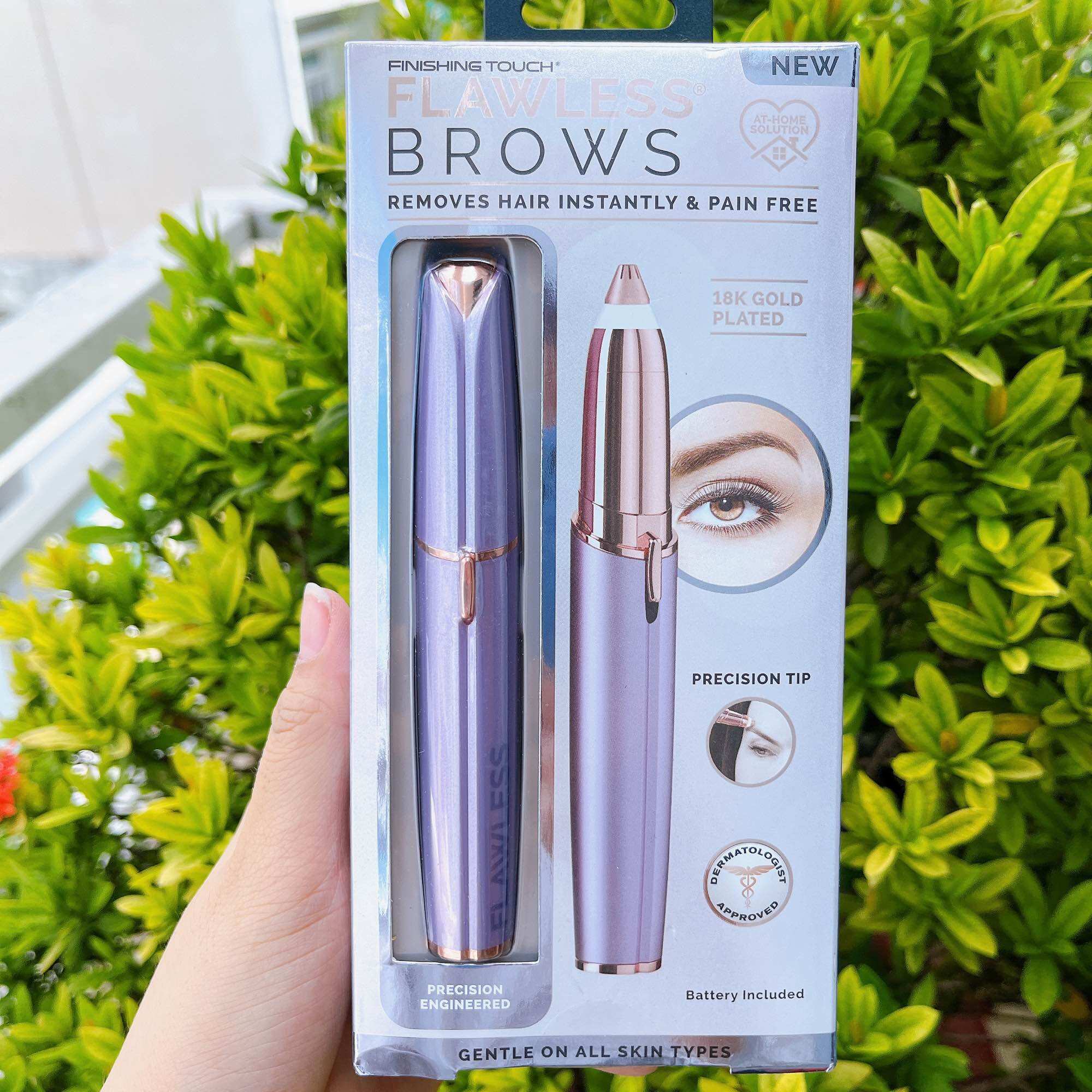 Máy tỉa lông mày FINISING TOUCH Flawless BROWS