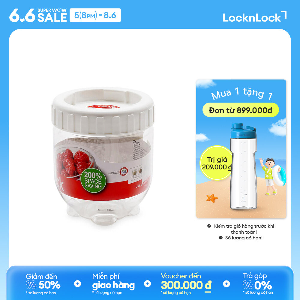 Hộp đựng thực phẩm lock&lock interlock -inl202w - 280ml