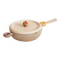 Lanmi | Chảo chống dính Titanium nhẹ cho nấu ăn tại nhà và sử dụng trên bếp