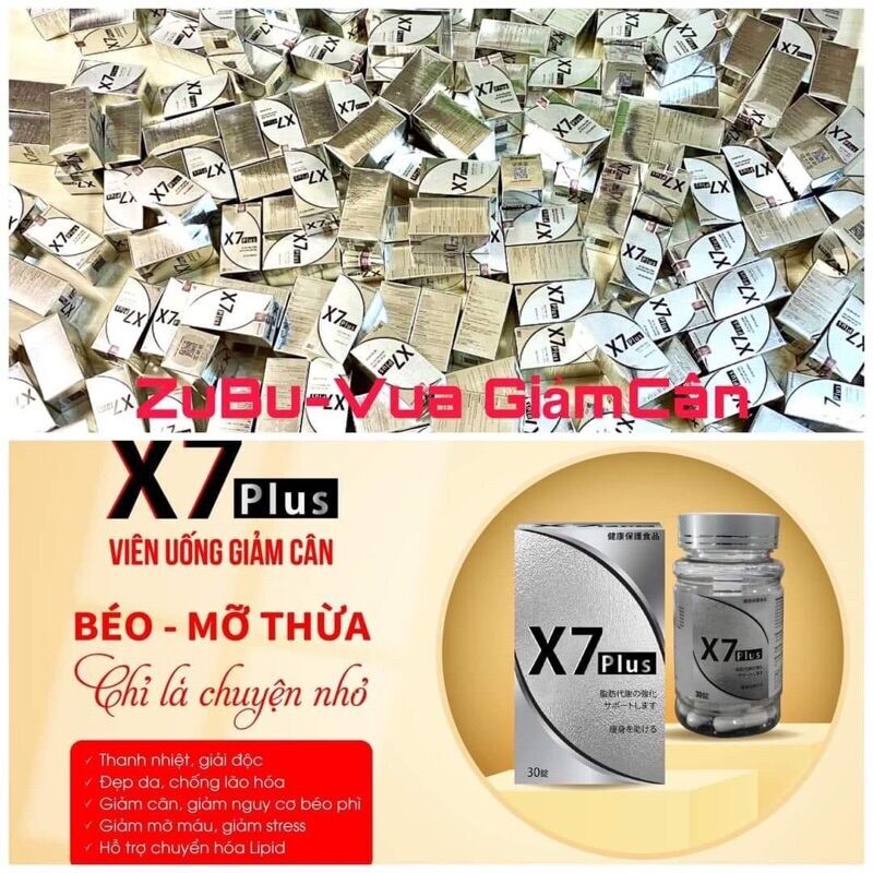 Giảm cân X7 Plus Ngân 98 hỗ trợ giảm mỡ thừa